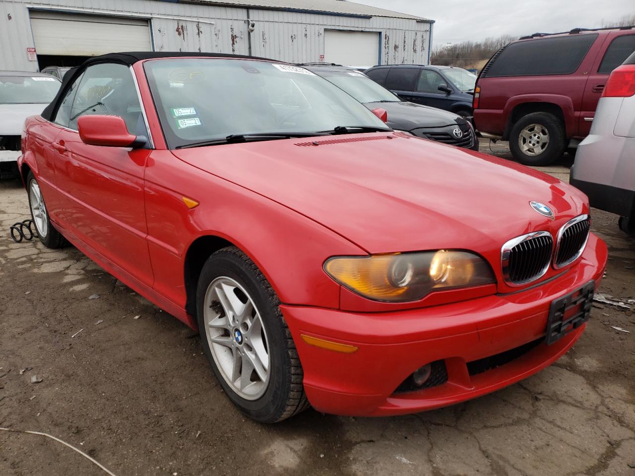 BMW 325 CI 2004 with VIN WBABW33414PL24804 - Photo from auction