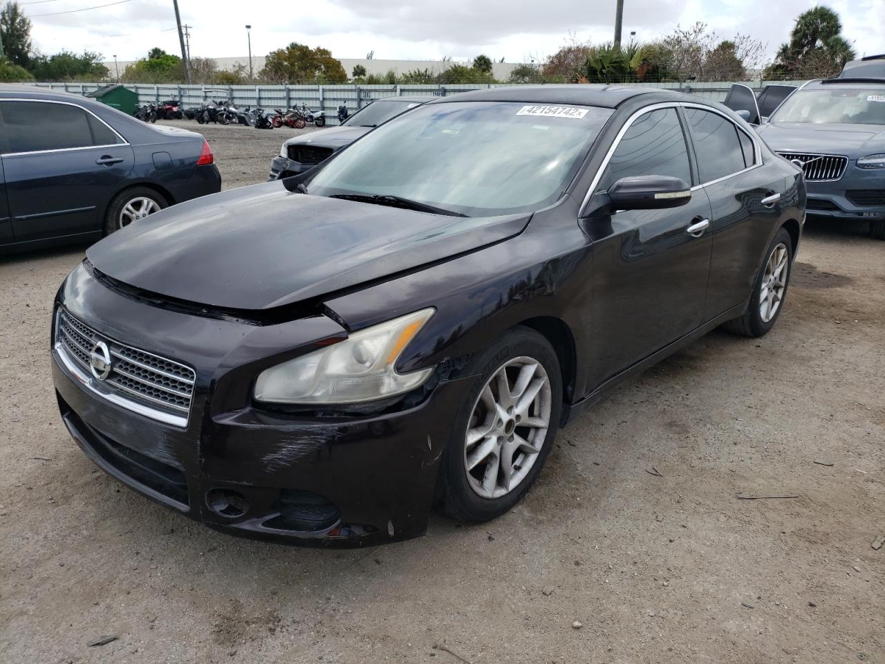 Photo 2 from auction – 2010 NISSAN MAXIMA S with VIN 1N4AA5AP5AC814290