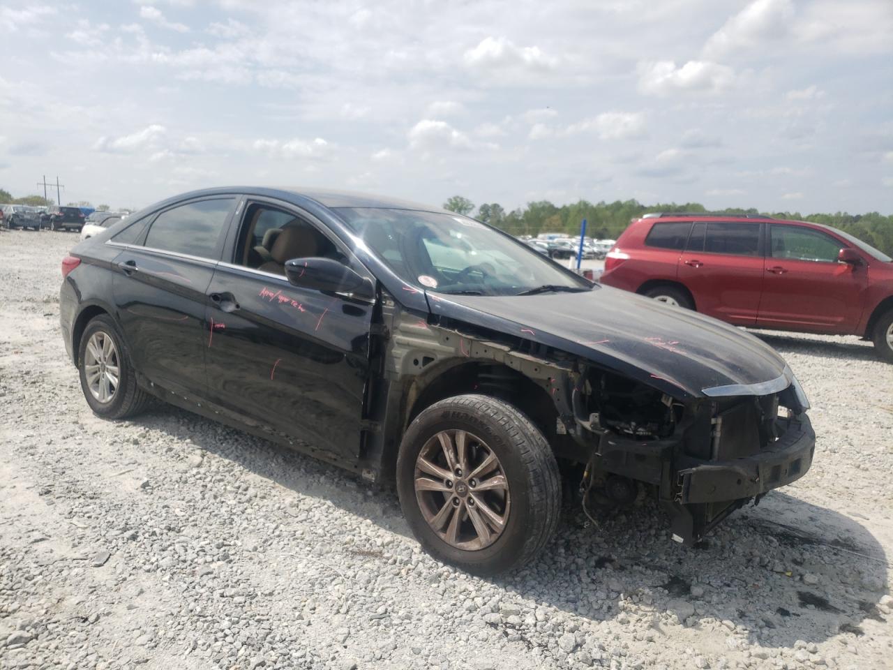 HYUNDAI SONATA GLS 2011 with VIN 5NPEB4AC3BH260267 - Photo from auction