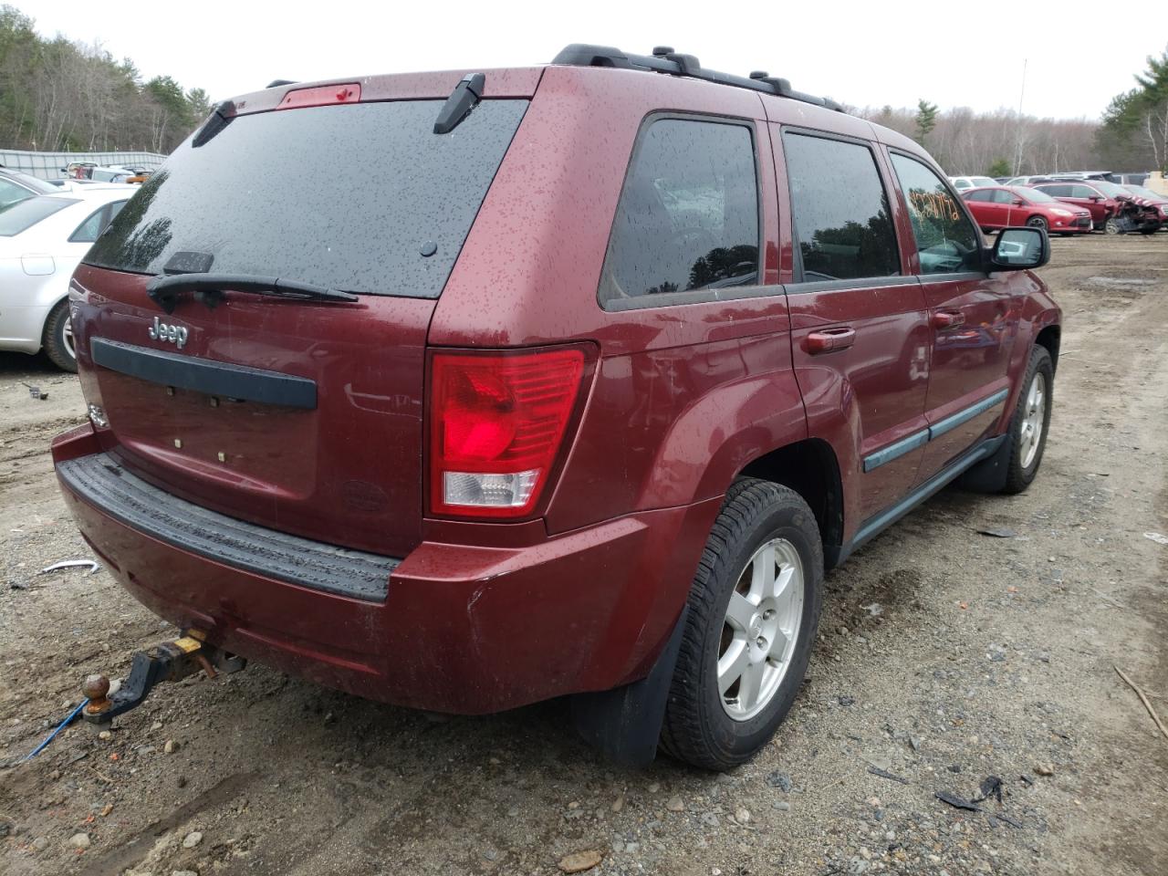 Photo 4 from auction – 2008 JEEP GRAND CHER with VIN 1J8GR48K08C103455