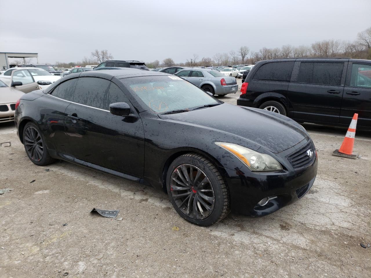 INFINITI G37 BASE 2011 with VIN JN1CV6FE2BM952999 - Photo from auction