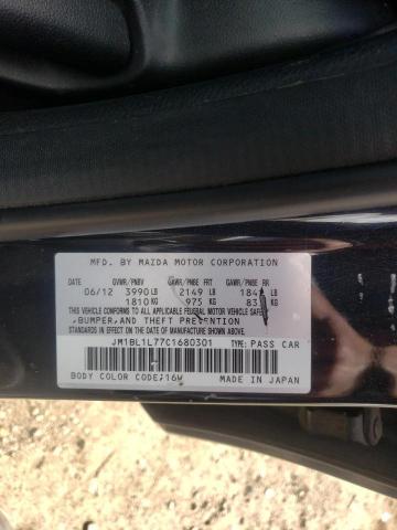 Photo 10 from auction – 2012 MAZDA 3 I with VIN JM1BL1L77C1680301