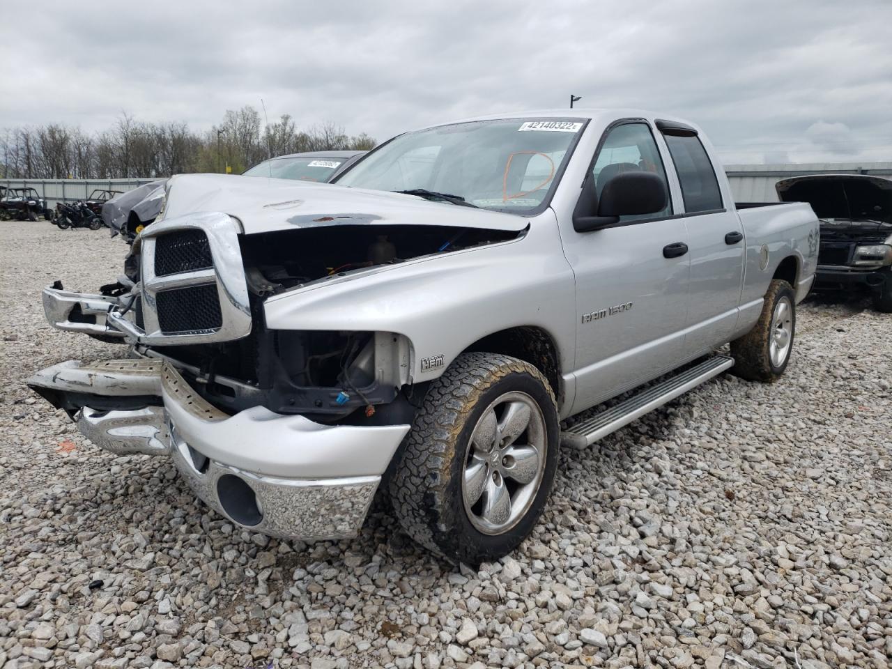 Photo 2 from auction – 2003 DODGE RAM 1500 S with VIN 1D7HA18D33J673673