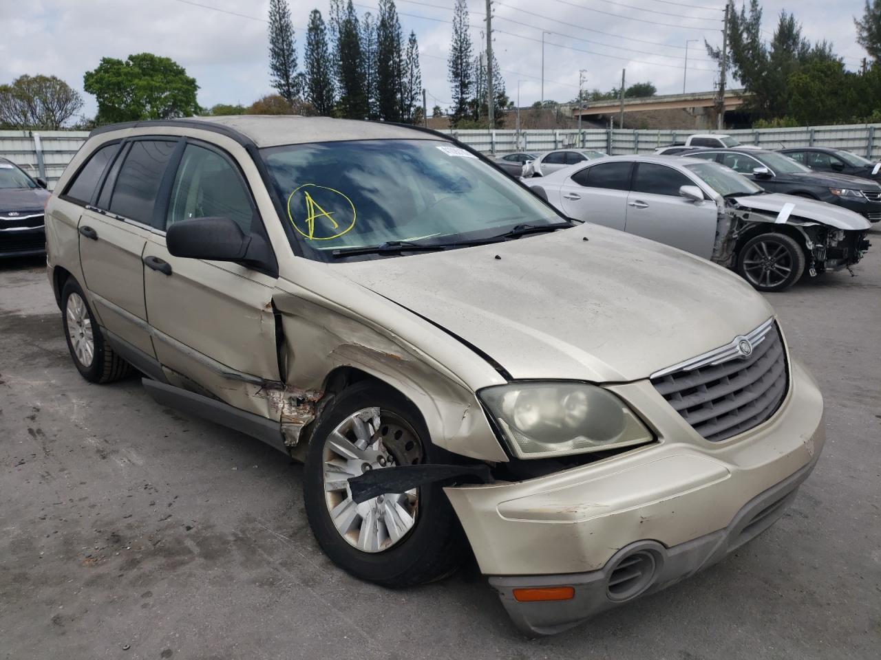CHRYSLER PACIFICA 2006 with VIN 2A8GM48496R605708 - Photo from auction