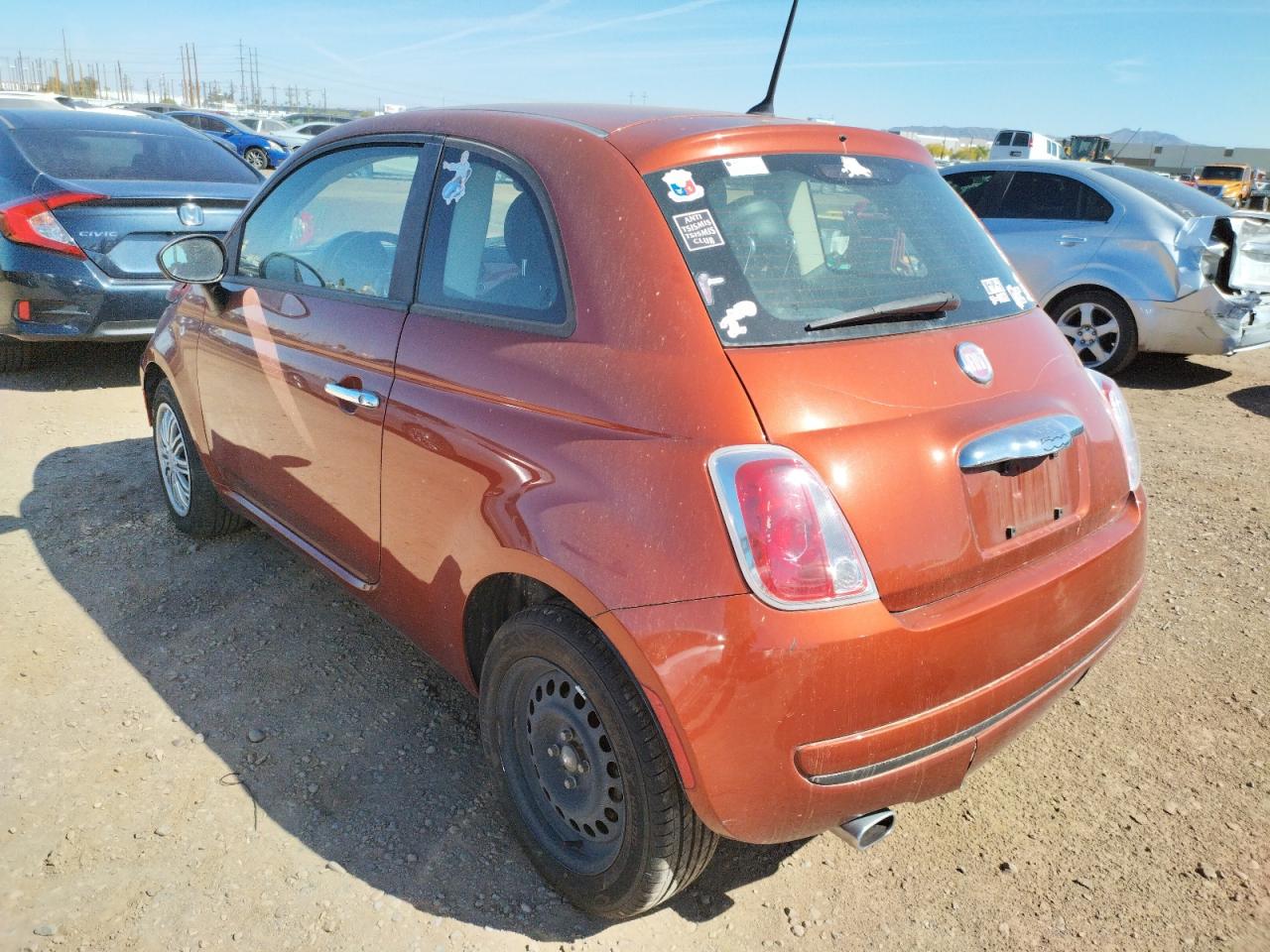 Photo 3 from auction – 2012 FIAT 500 POP with VIN 3C3CFFAR5CT366222