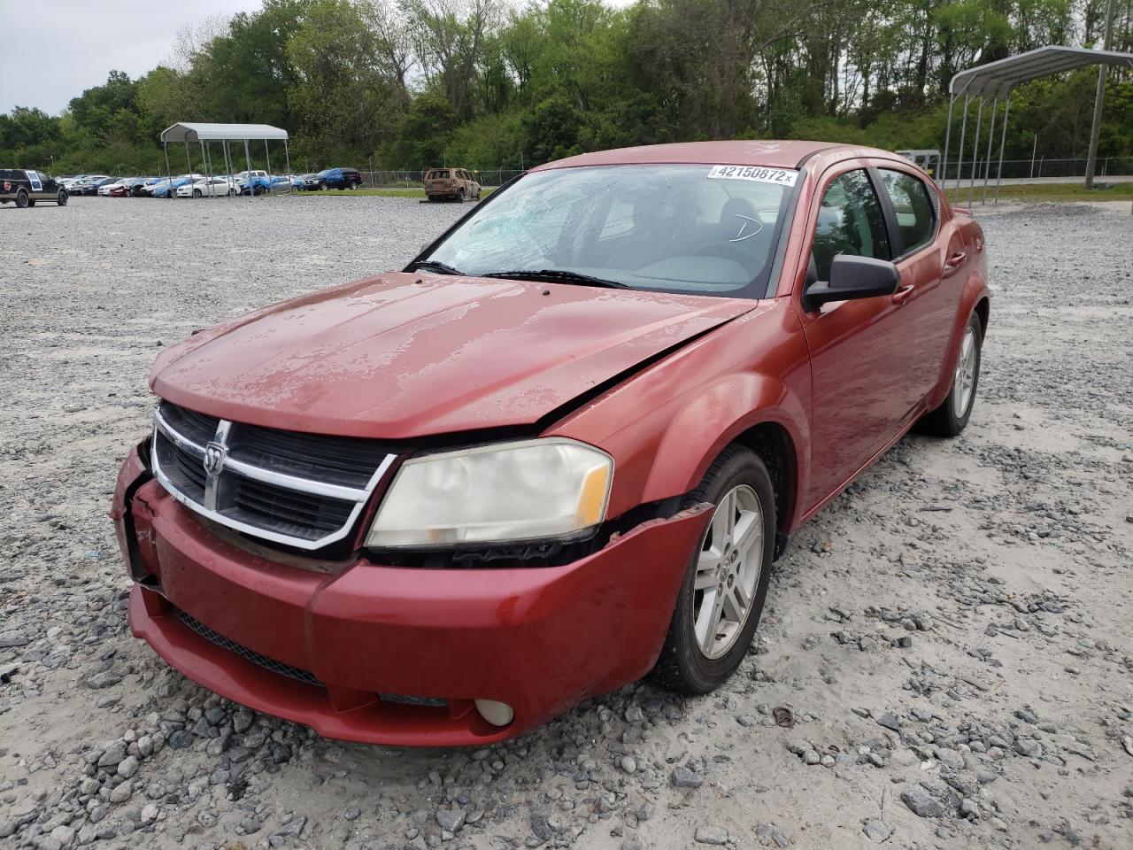 Photo 2 from auction – 2008 DODGE AVENGER SX with VIN 1B3LC56K38N660740