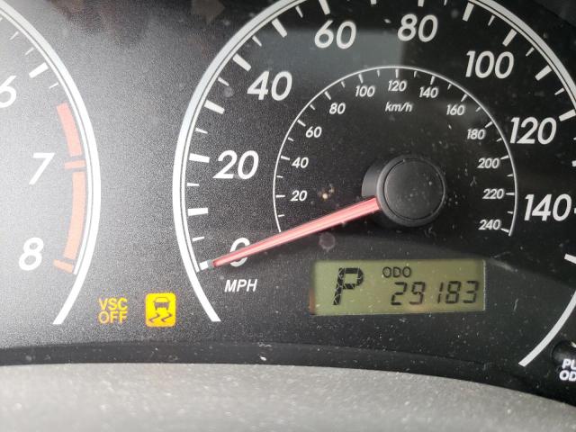 Photo 8 from auction – 2010 TOYOTA COROLLA BA with VIN 1NXBU4EE8AZ279020