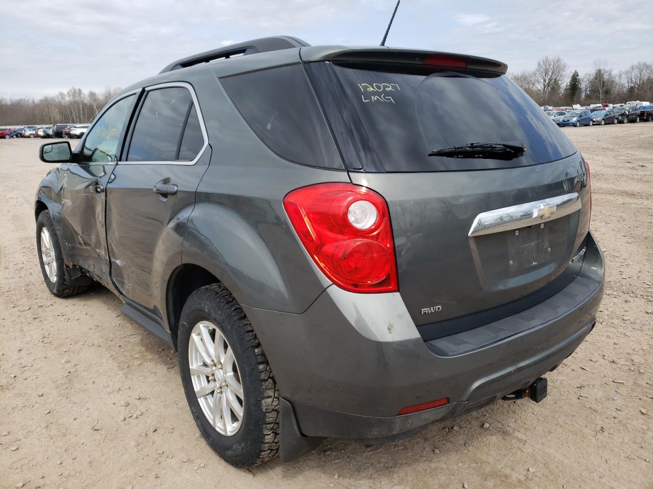 Photo 3 from auction – 2013 CHEVROLET EQUINOX LT with VIN 2GNFLEEK0D6385167