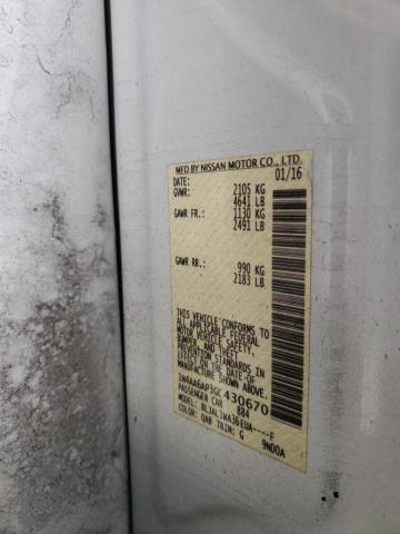 Photo 10 from auction – 2016 NISSAN MAXIMA 3.5 with VIN 1N4AA6AP3GC430670