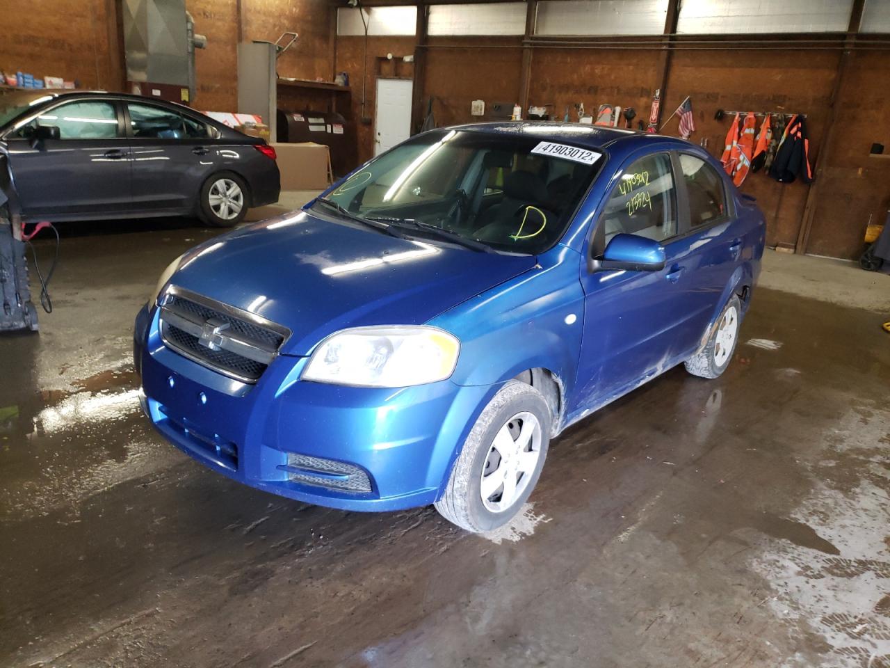 Photo 2 from auction – 2007 CHEVROLET AVEO BASE with VIN KL1TD56627B186821