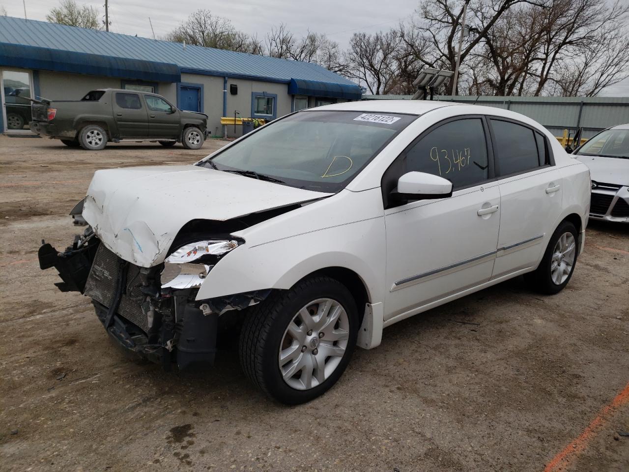 Photo 2 from auction – 2012 NISSAN SENTRA 2.0 with VIN 3N1AB6AP4CL688642