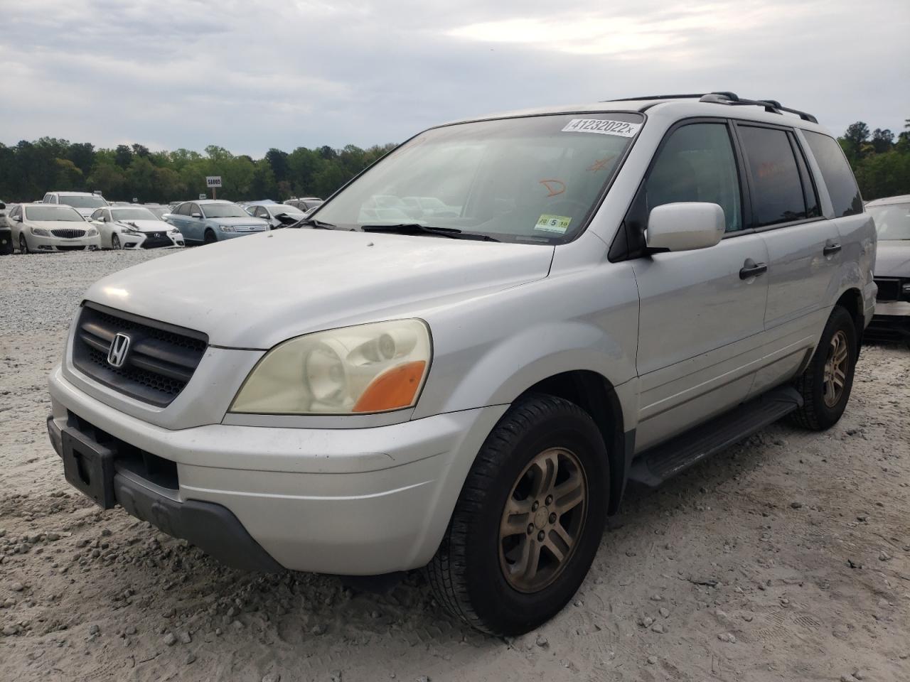 Photo 2 from auction – 2003 HONDA PILOT EXL with VIN 2HKYF18653H618728