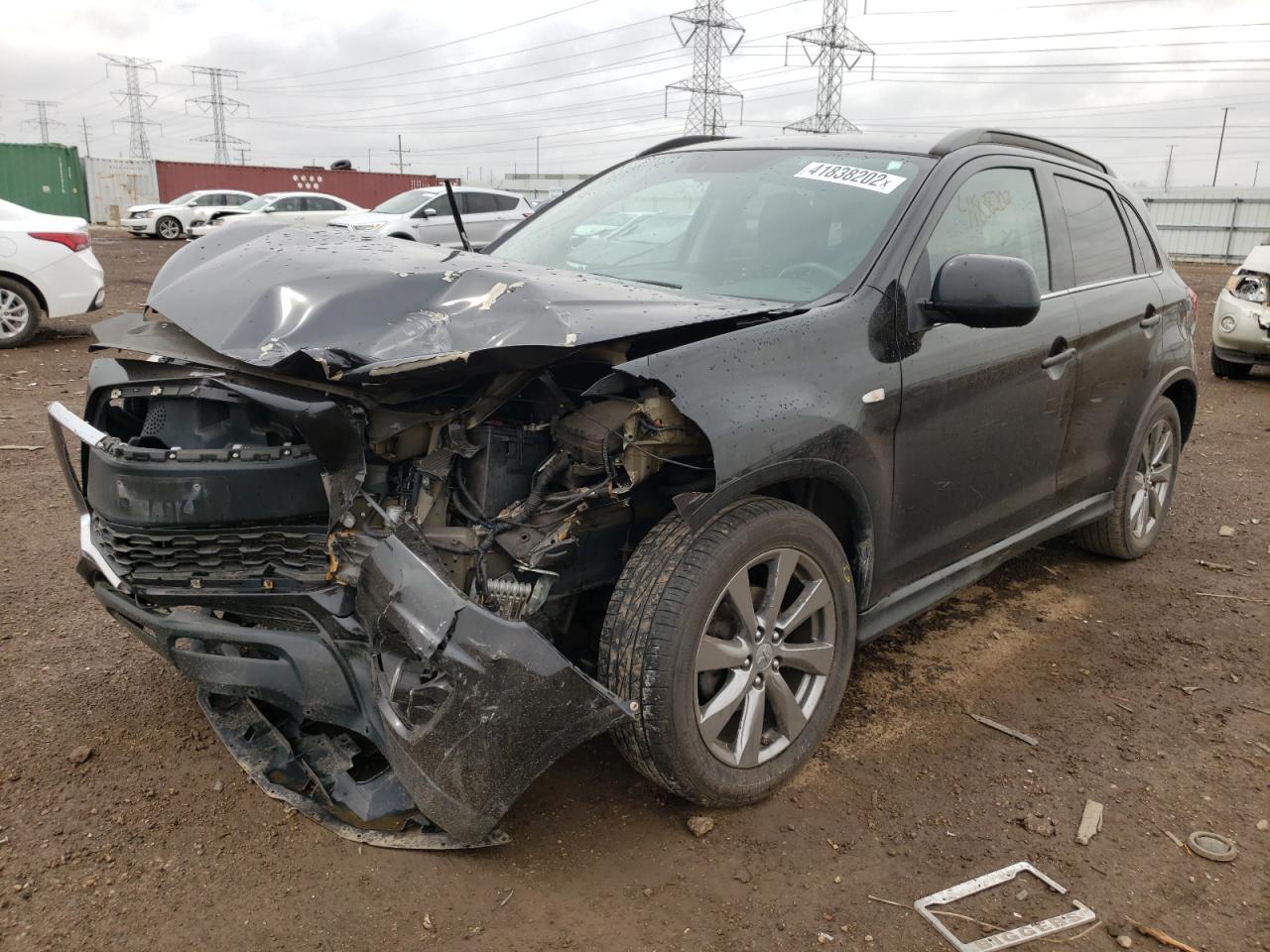 Photo 2 from auction – 2013 MITSUBISHI OUTLANDER with VIN 4A4AP5AU0DE025366