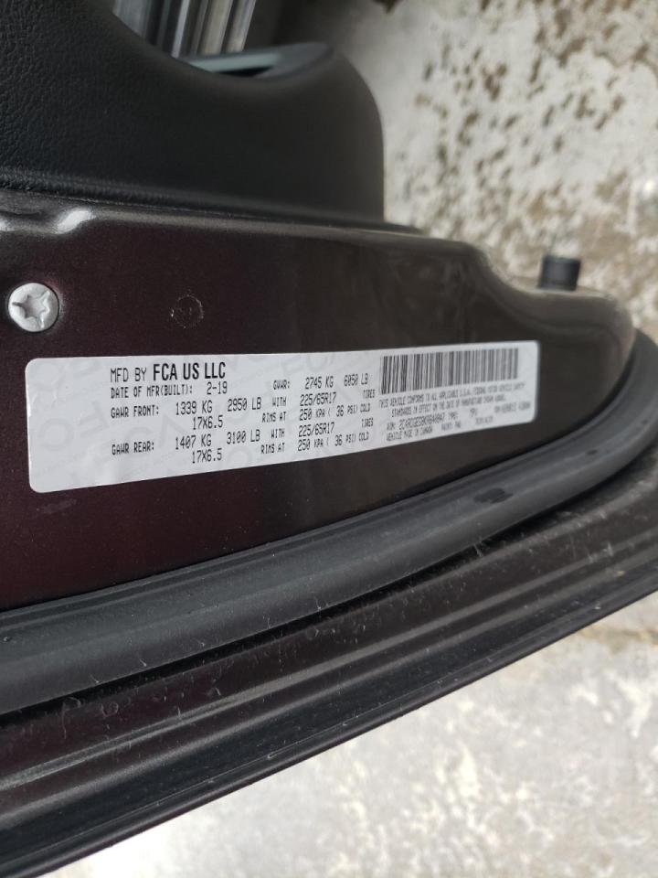 Photo 10 from auction – 2019 DODGE GRAND CARA with VIN 2C4RDGEG8KR640847