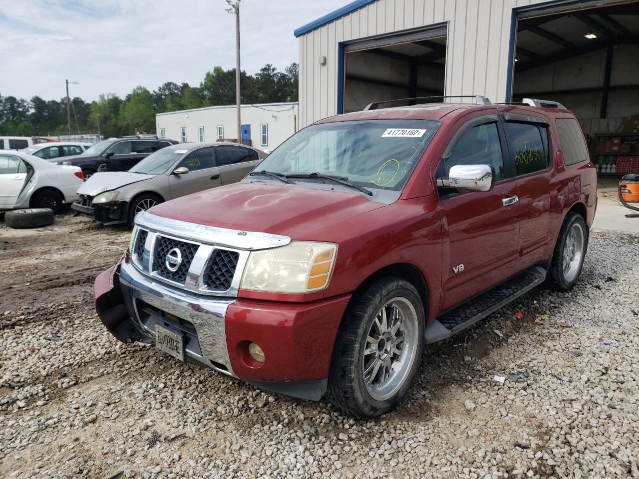 Photo 2 from auction – 2006 NISSAN ARMADA SE with VIN 5N1AA08A46N732654