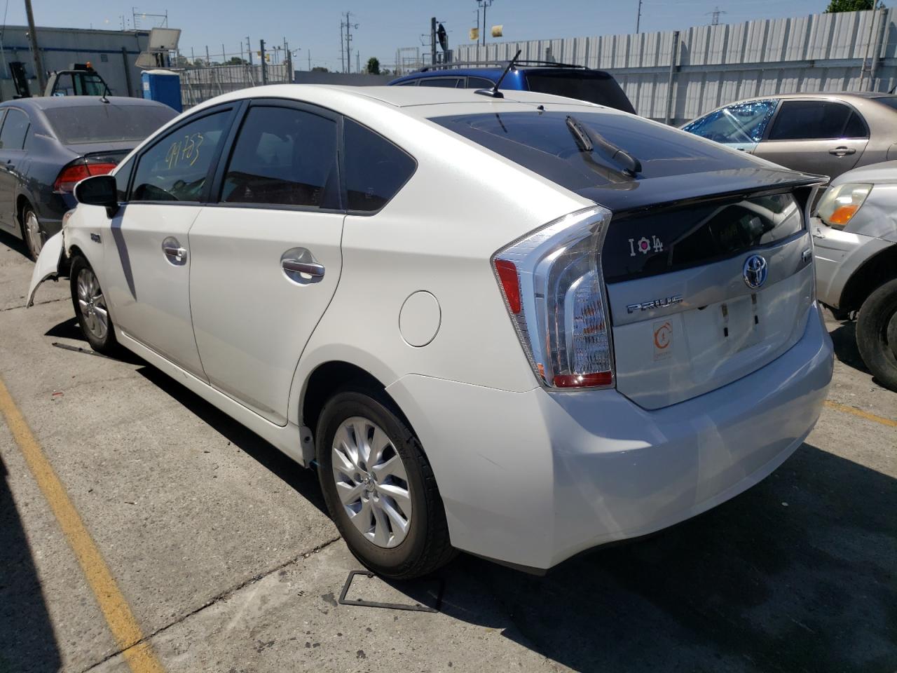 Photo 3 from auction – 2015 TOYOTA PRIUS PLUG with VIN JTDKN3DP2F3073638