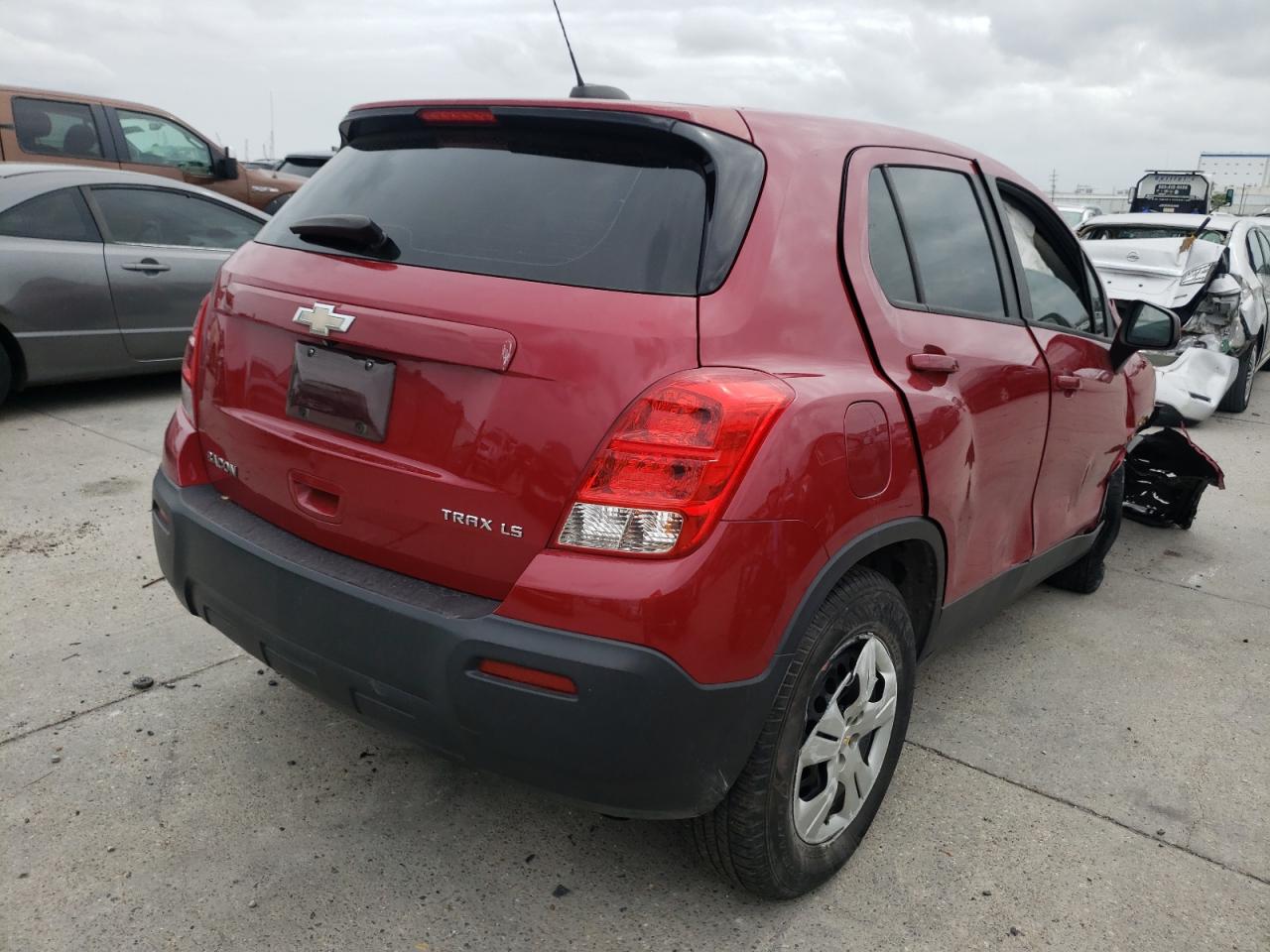 Photo 4 from auction – 2015 CHEVROLET TRAX LS with VIN KL7CJKSB5FB131245