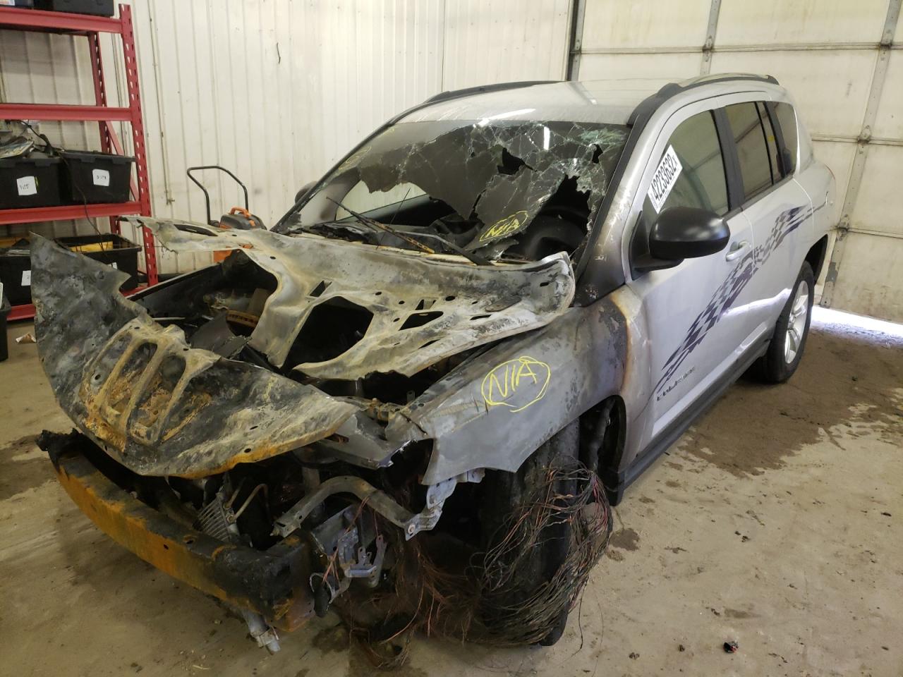 Photo 2 from auction – 2012 JEEP COMPASS LA with VIN 1C4NJDEB7CD513327