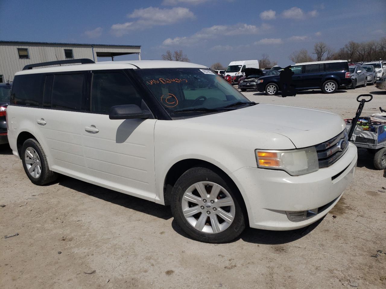 FORD FLEX SE 2011 with VIN 2FMGK5BC4BBD24210 - Photo from auction