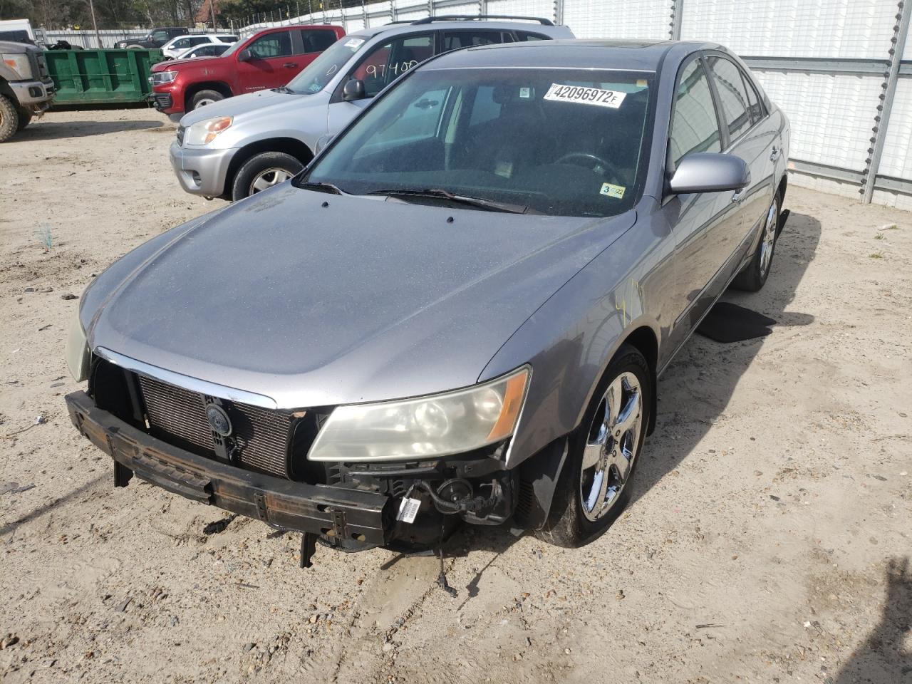 Photo 2 from auction – 2007 HYUNDAI SONATA SE with VIN 5NPEU46FX7H293531