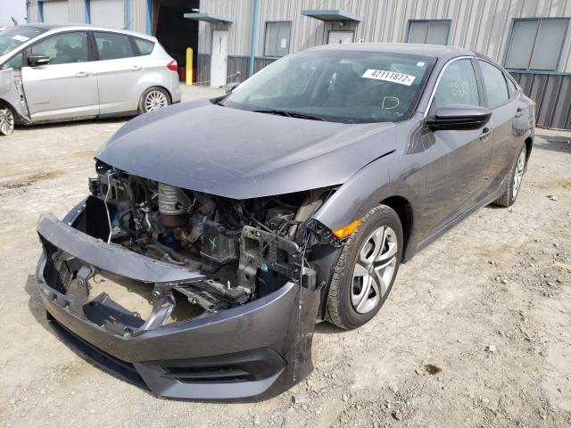 Photo 2 from auction – 2016 HONDA CIVIC LX with VIN 19XFC2F51GE070432