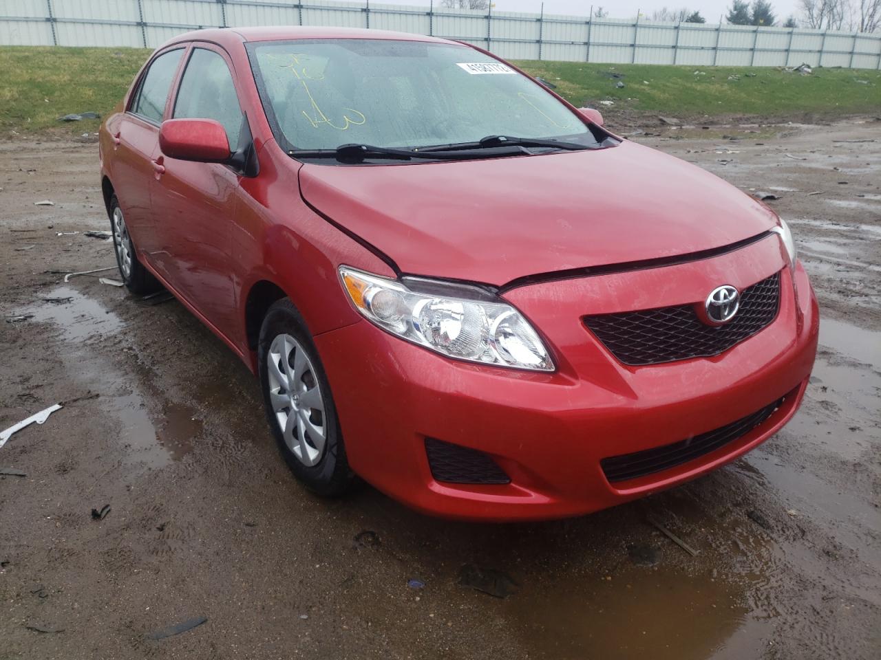 TOYOTA CAROLLA 2010 with VIN 2T1BU4EE9AC421585 - Photo from auction