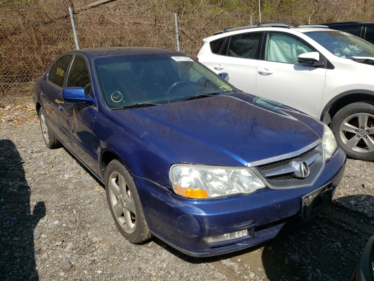ACURA TL 2003 with VIN 19UUA56883A013636 - Photo from auction