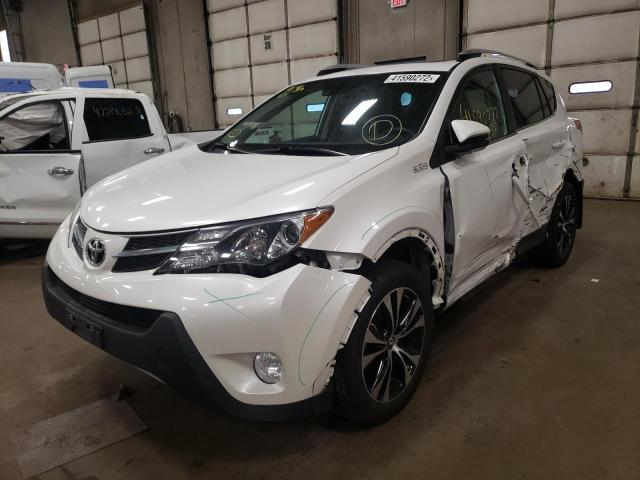 Photo 2 from auction – 2015 TOYOTA RAV4 LIMIT with VIN 2T3DFREVXFW275193