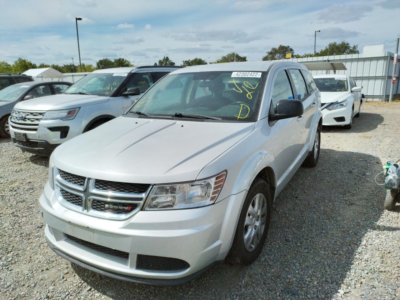 Photo 2 from auction – 2014 DODGE JOURNEY SE with VIN 3C4PDCAB2ET226958