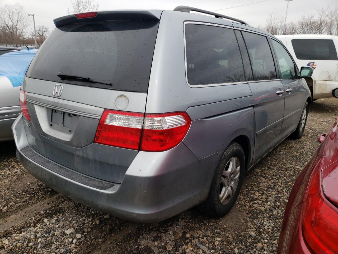 Photo 4 from auction – 2007 HONDA ODYSSEY EX with VIN 5FNRL38717B108494