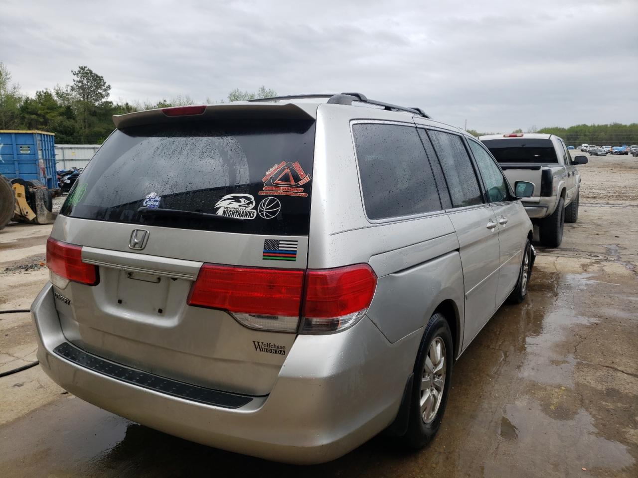 Photo 4 from auction – 2008 HONDA ODYSSEY EX with VIN 5FNRL38778B061988