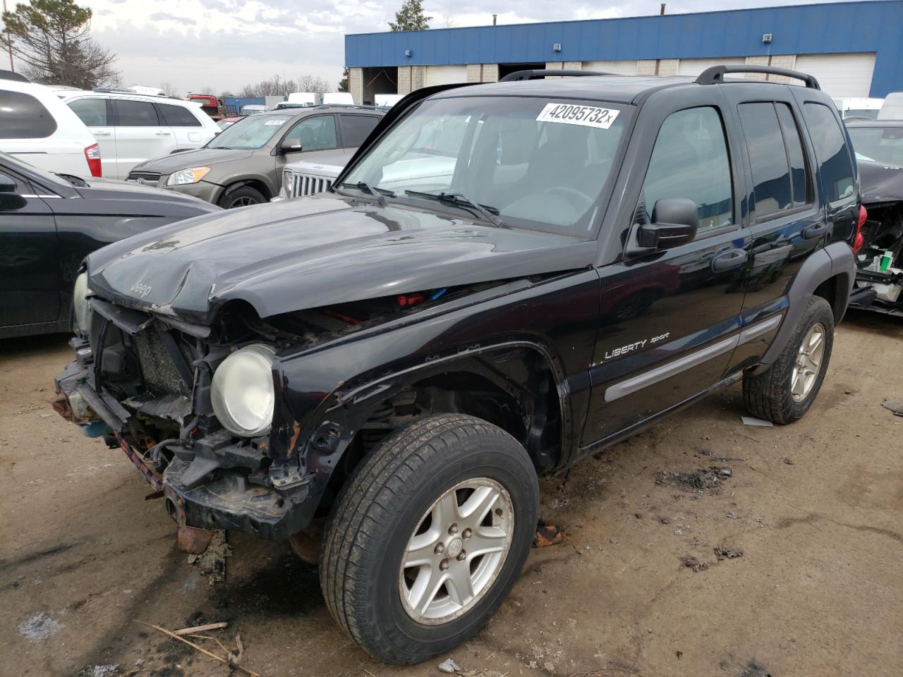 Photo 2 from auction – 2003 JEEP LIBERTY SP with VIN 1J4GL48K33W590435