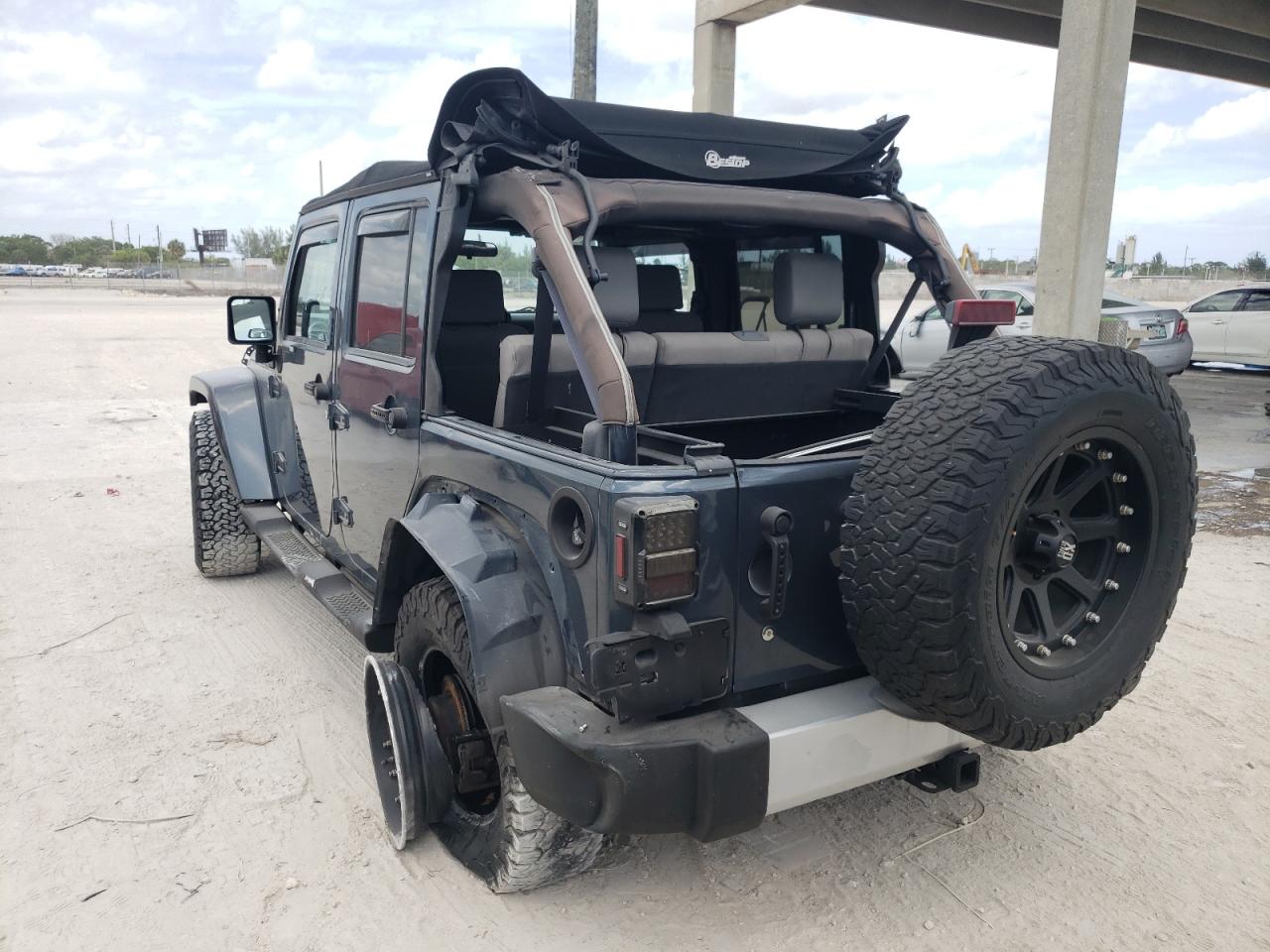 Photo 3 from auction – 2008 JEEP WRANGLER U with VIN 1J4GA59128L595264