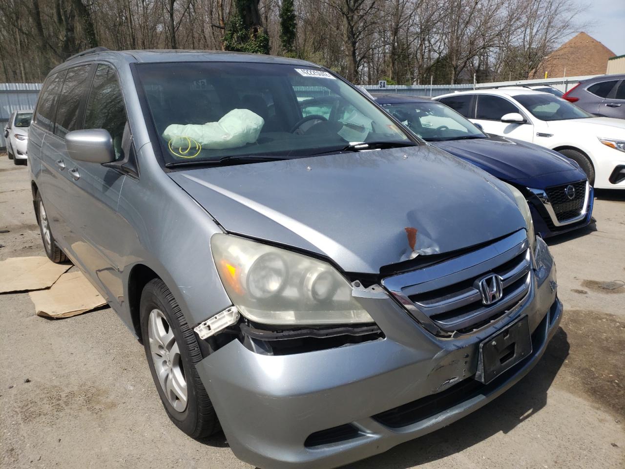 HONDA ODYSSEY EX 2006 with VIN 5FNRL38756B045723 - Photo from auction