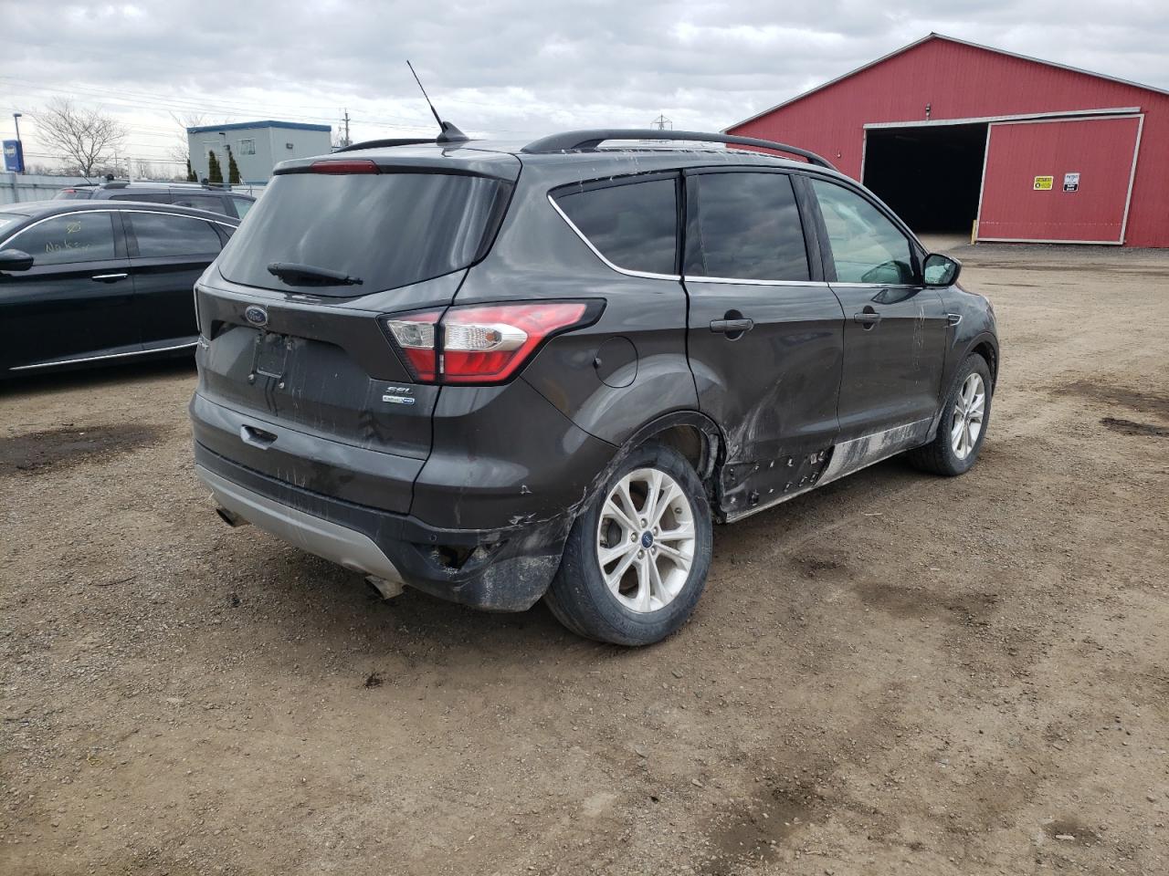 Photo 4 from auction – 2018 FORD ESCAPE SEL with VIN 1FMCU9HD1JUC50530
