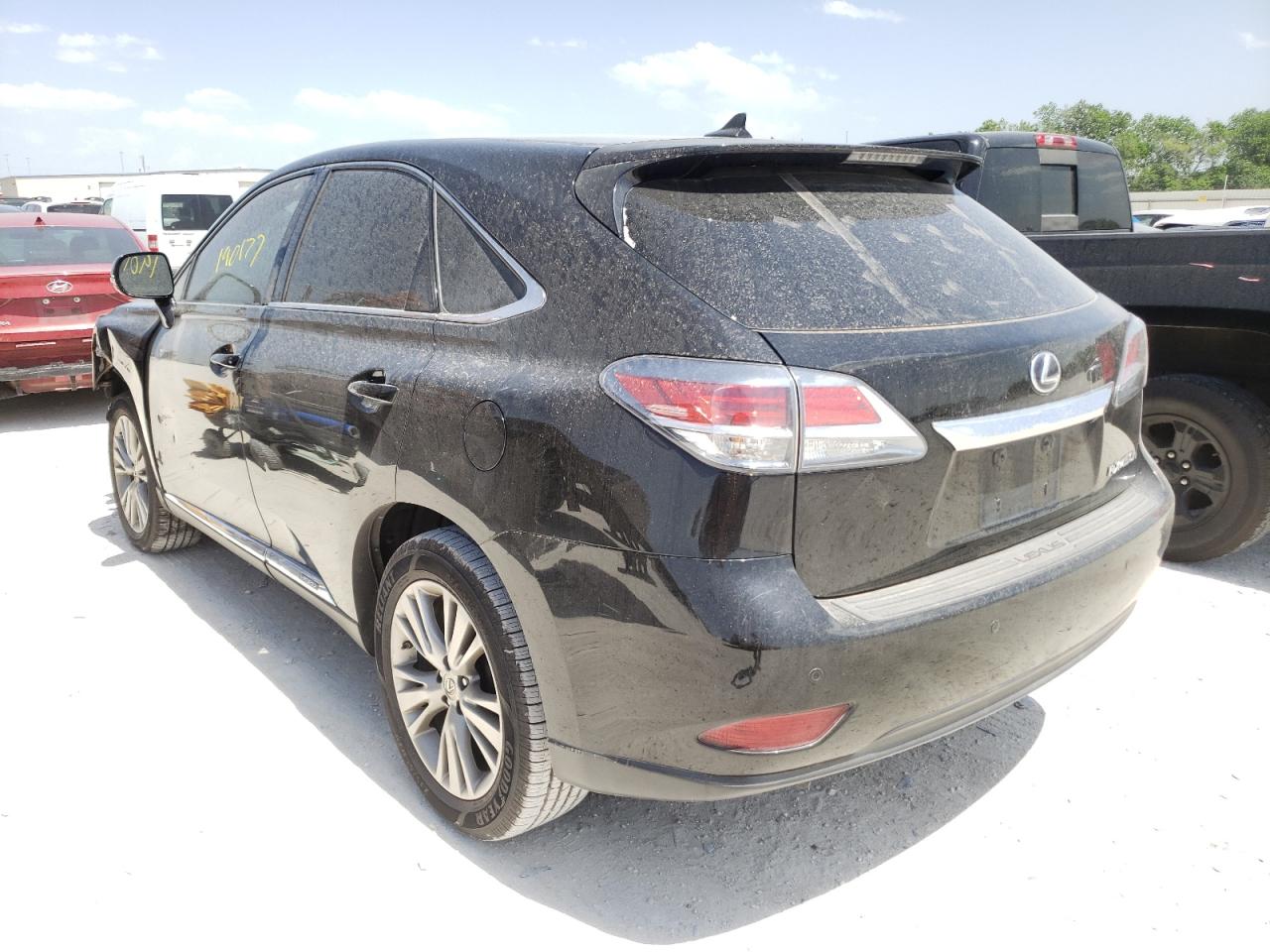 Photo 3 from auction – 2013 LEXUS RX 450 with VIN JTJZB1BA5D2408711