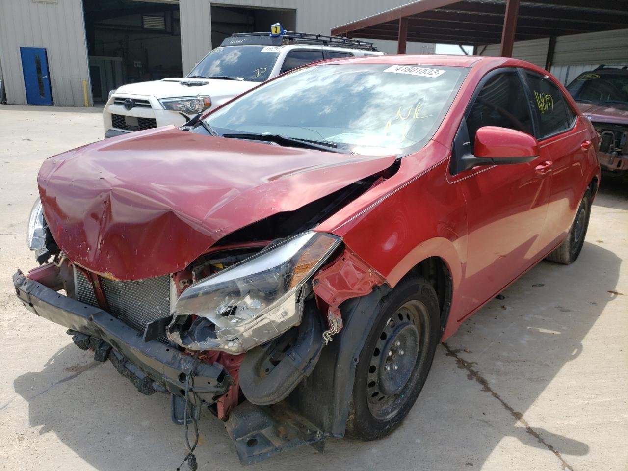 Photo 2 from auction – 2015 TOYOTA COROLLA L with VIN 2T1BURHE5FC410101