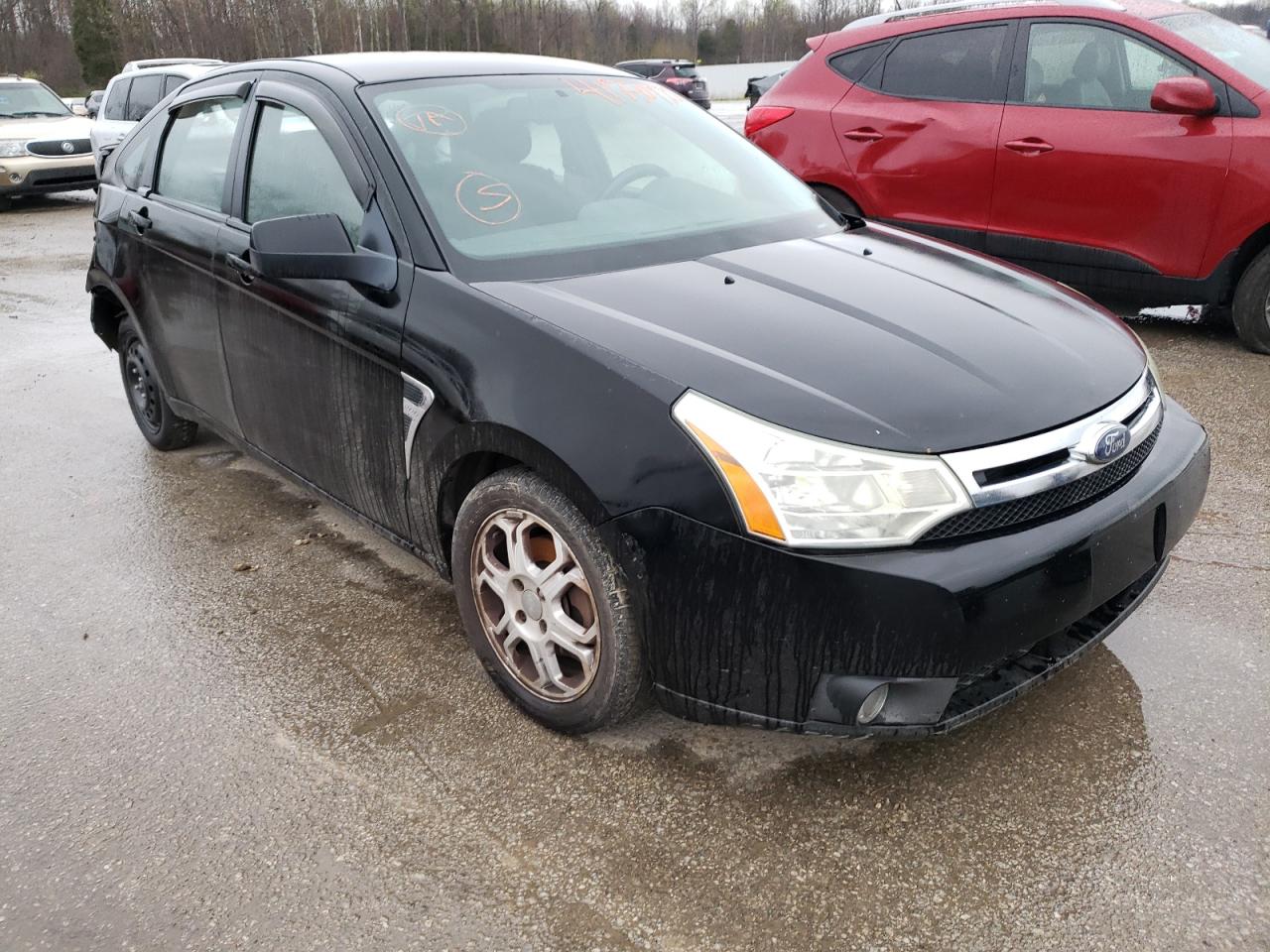 FORD FOCUS SE 2008 with VIN 1FAHP35N18W244484 - Photo from auction