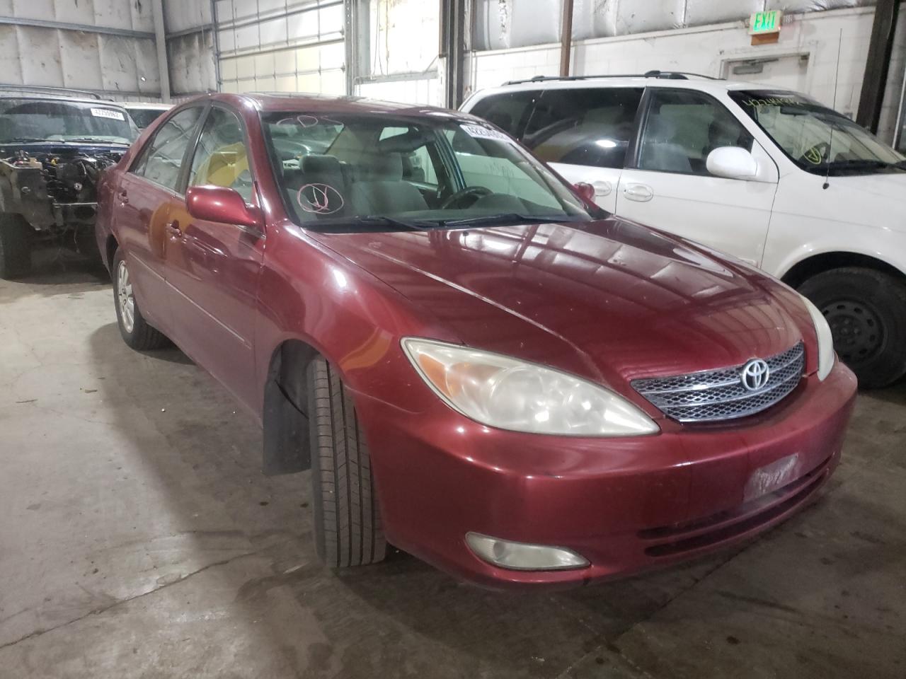 TOYOTA CAMRY LE 2003 with VIN 4T1BE30K53U162485 - Photo from auction
