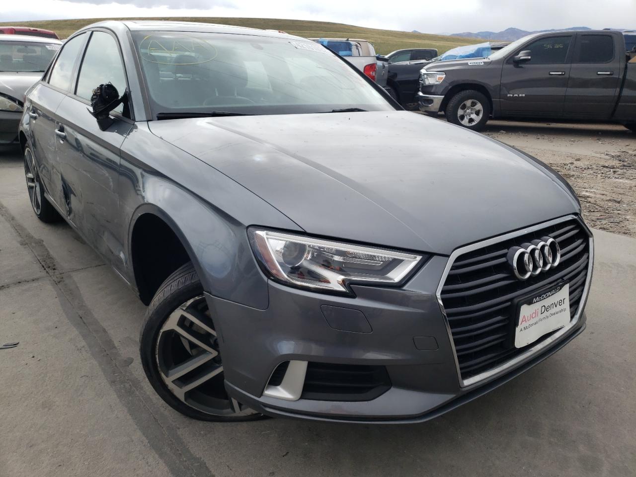 AUDI A3 2018 with VIN WAUAUGFF2J1058648 - Photo from auction