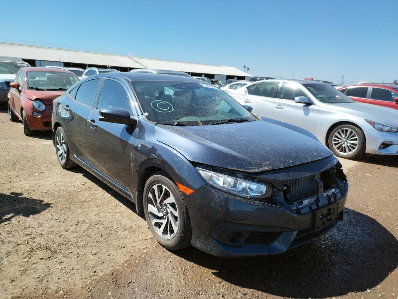 HONDA CIVIC EX 2016 with VIN 19XFC2F88GE248203 - Photo from auction