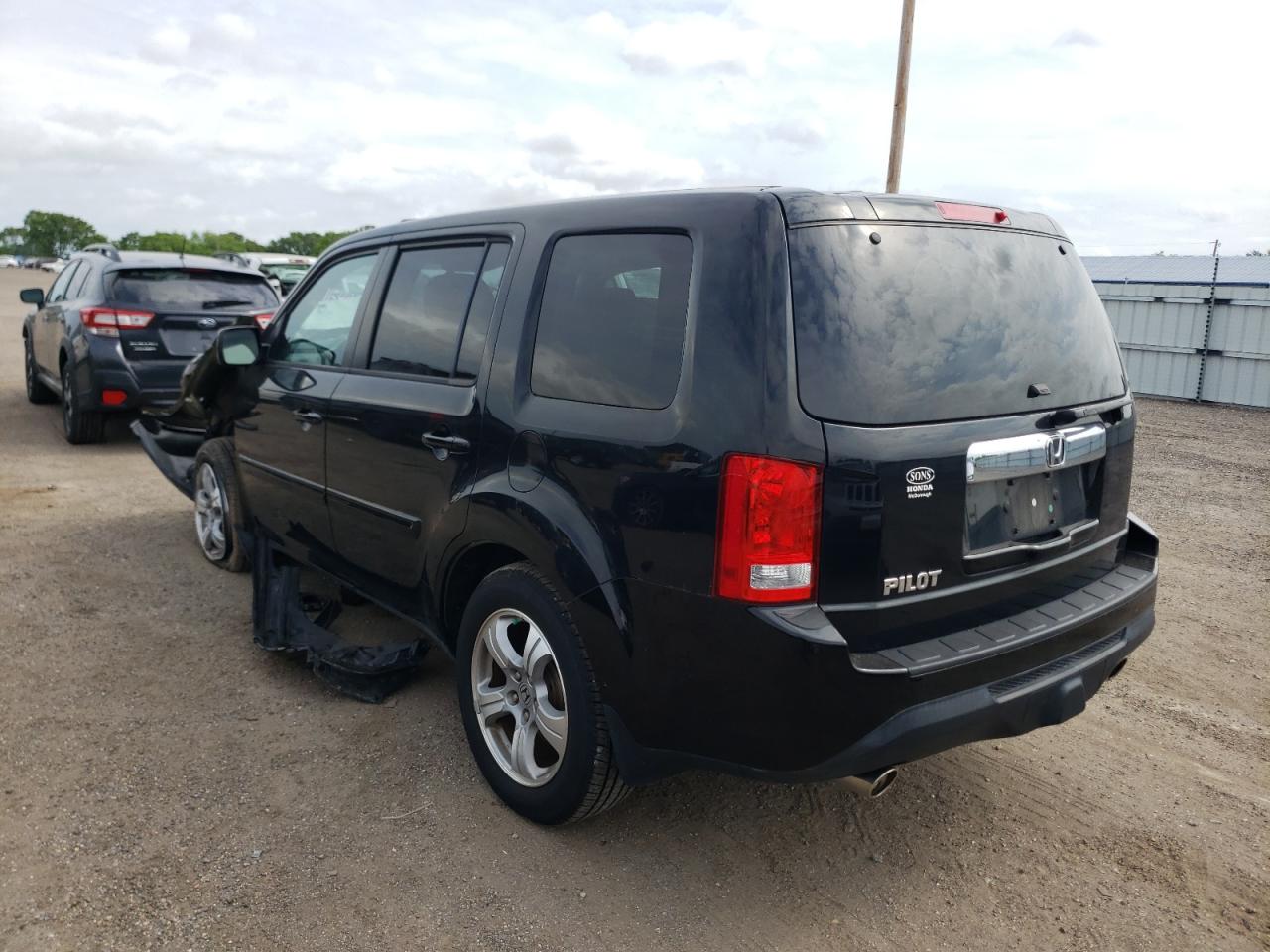 Photo 3 from auction – 2014 HONDA PILOT EXLN with VIN 5FNYF3H70EB020908