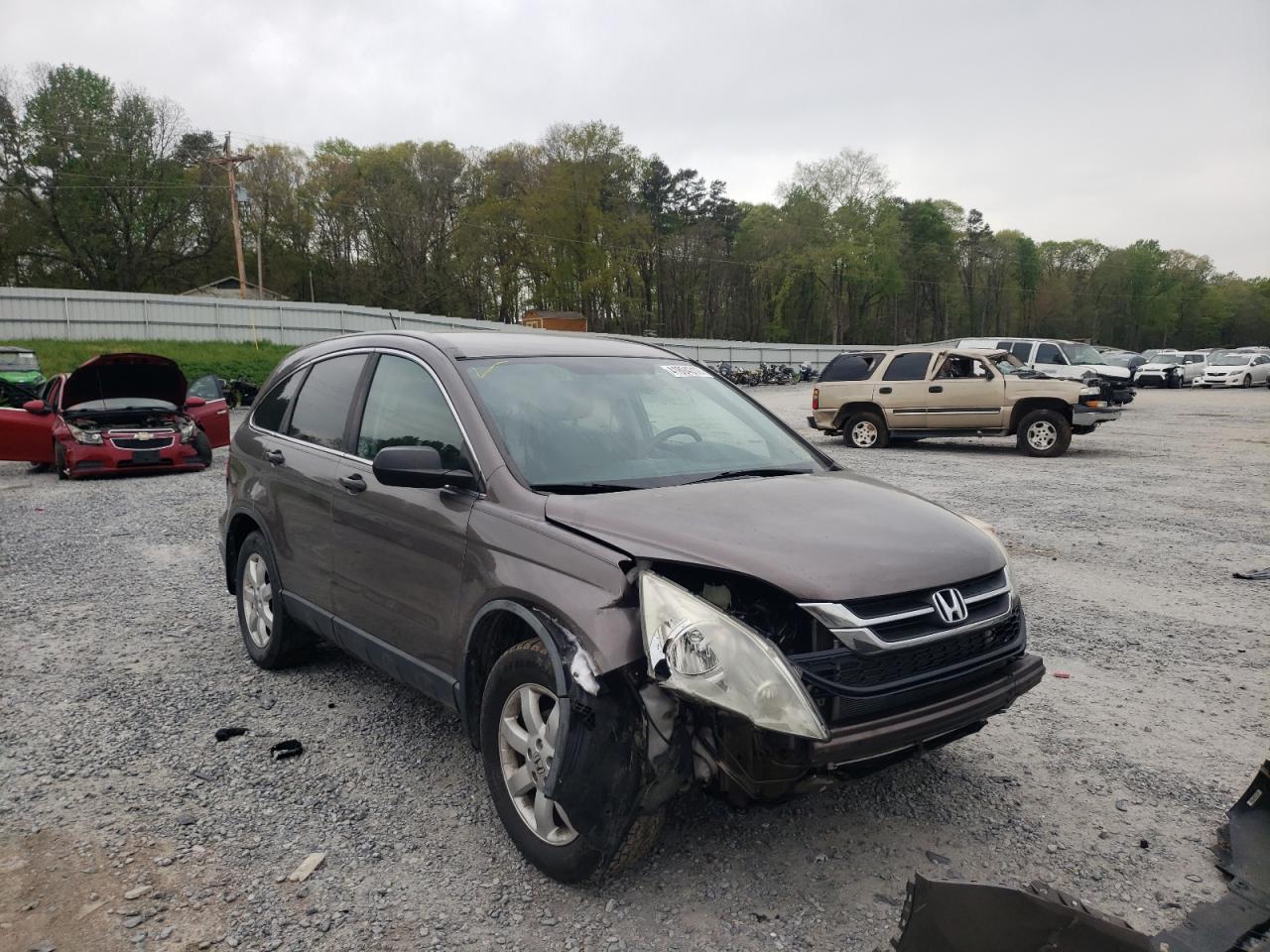 HONDA CR-V SE 2011 with VIN 5J6RE3H42BL010753 - Photo from auction