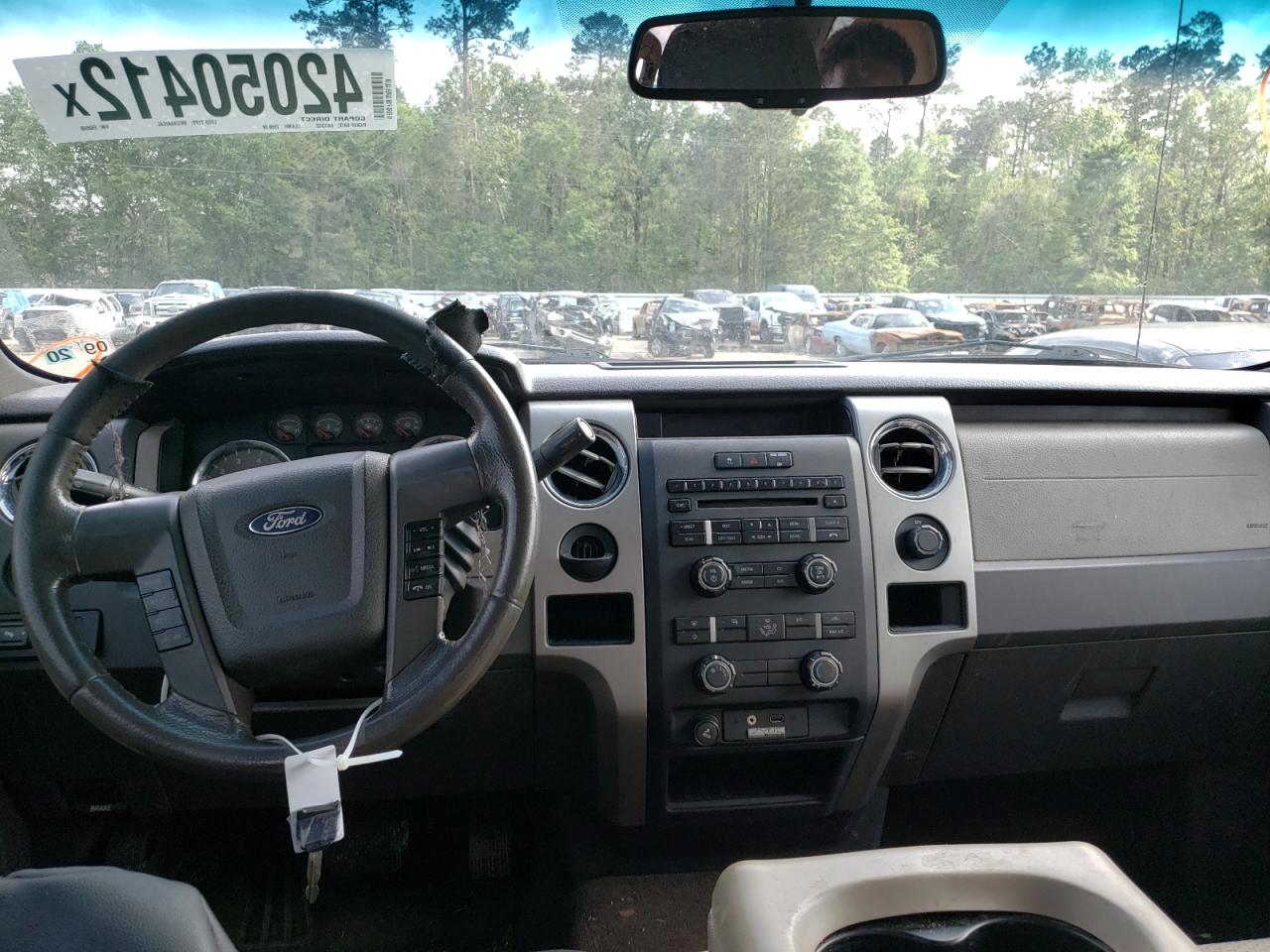 Photo 10 from auction – 2010 FORD F150 SUPER with VIN 1FTEW1C80AKE68666