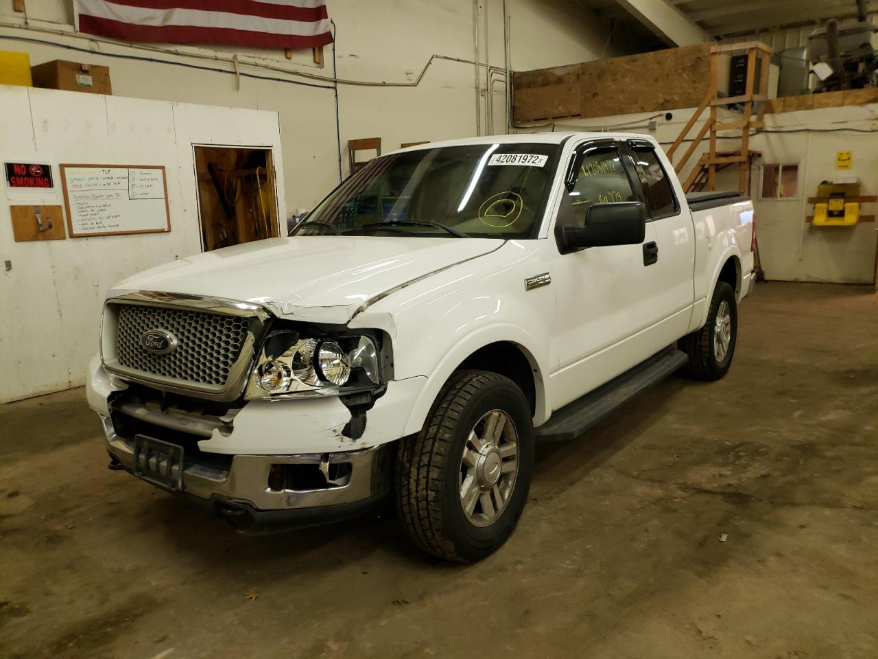 Photo 2 from auction – 2004 FORD F150 with VIN 1FTPX14554FA05963