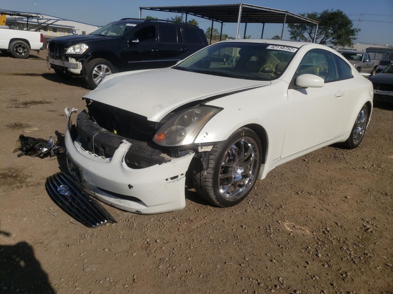 Photo 2 from auction – 2005 INFINITI G35 with VIN JNKCV54E75M403487