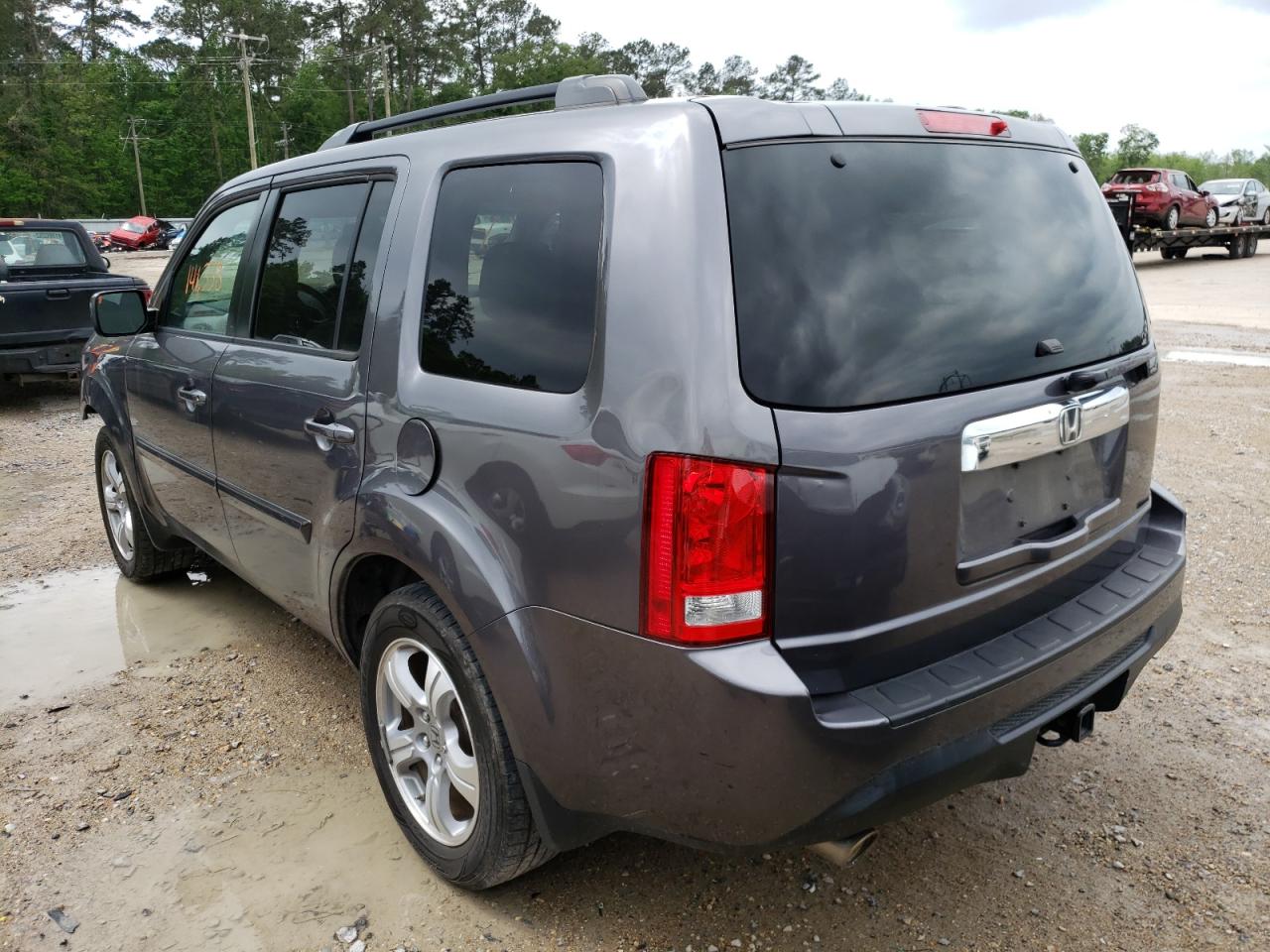 Photo 3 from auction – 2014 HONDA PILOT EXL with VIN 5FNYF3H54EB011076