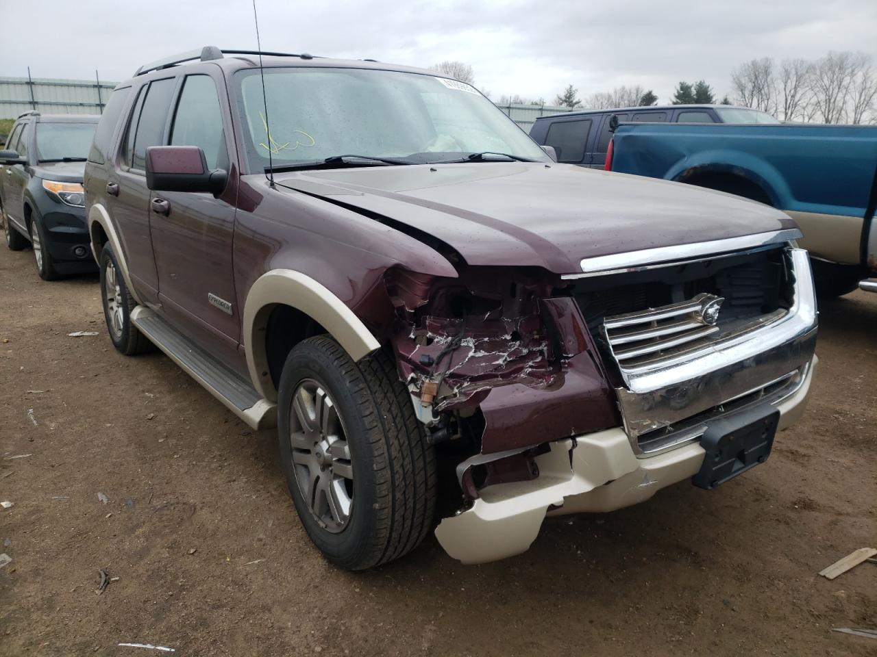 FORD EXPLORER E 2007 with VIN 1FMEU74E37UA54304 - Photo from auction