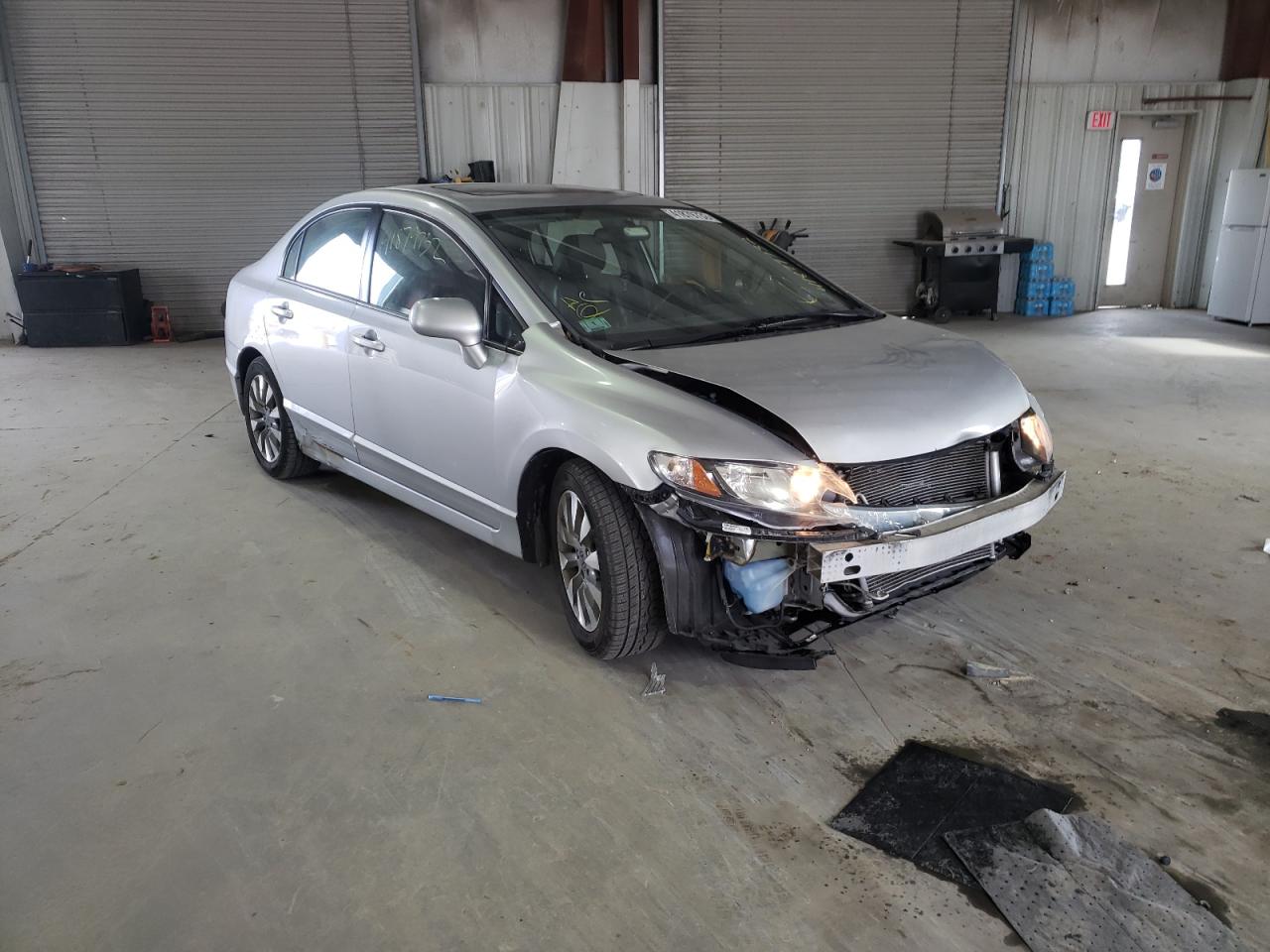 HONDA CIVIC EXL 2011 with VIN 2HGFA1F98BH509661 - Photo from auction