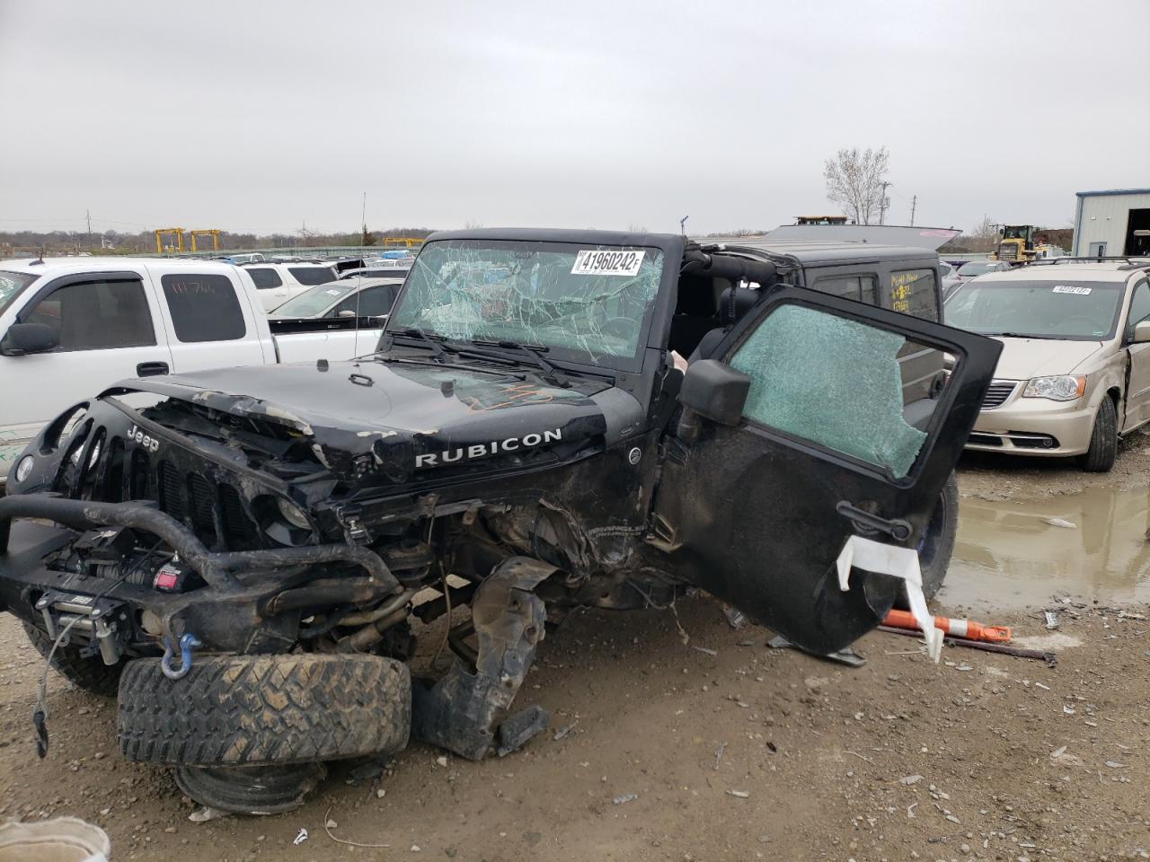 Photo 2 from auction – 2014 JEEP WRANGLER U with VIN 1C4HJWFG0EL160179